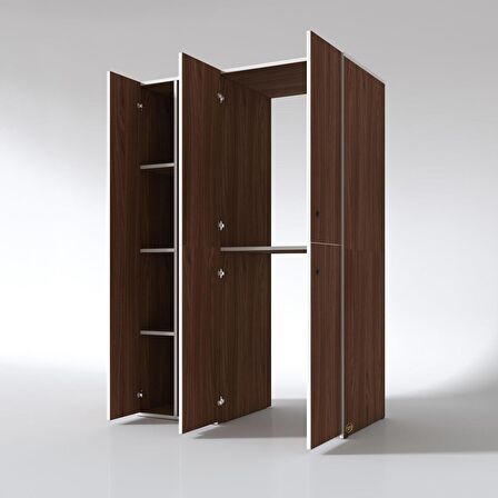 Kenzlife çamaşır-kurutma makinesi dolabı kapaklı yaromira cvz 180*120*60 banyo arkalıksız