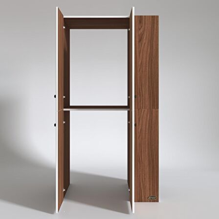 Kenzlife çamaşır-kurutma makinesi dolabı kapaklı foka cvz 180*090*60 banyo arkalıksız