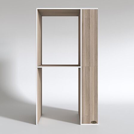 Kenzlife çamaşır-kurutma makinesi dolabı demyan crd 180*090*60 banyo kapaksız arkalıksız