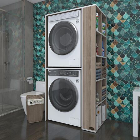 Kenzlife çamaşır-kurutma makinesi dolabı bolodenka crd 180*090*60 banyo kapaksız arkalıksız