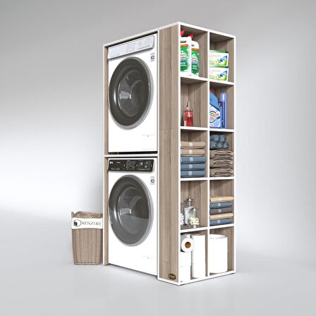 Kenzlife çamaşır-kurutma makinesi dolabı bolodenka crd 180*090*60 banyo kapaksız arkalıksız