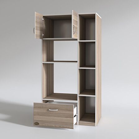 Kenzlife fırın dolabı makbule crd 180*90*56 mutfak çekmeceli ayaklı banyo kiler ofis