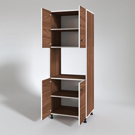 Kenzlife fırın dolabı cahide cvz 180*65*50 mutfak XLARGE ayaklı banyo kiler ofis