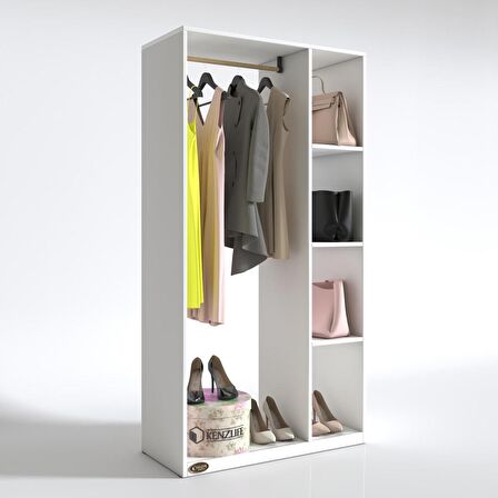 Kenzlife giysi dolabı alpaslan 175*90*40 byz gardırop