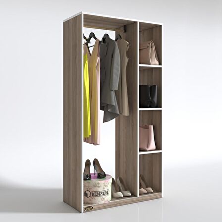 Kenzlife giysi dolabı alpaslan 175*90*40 crd gardırop