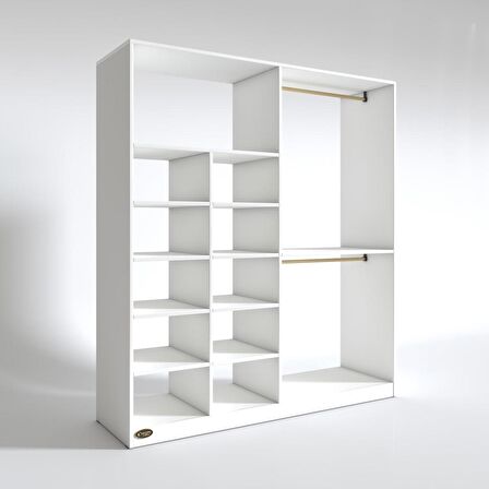 Kenzlife giysi dolabı fikret 180*180*45 byz gardırop