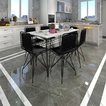 Knsz masa sandalye takımı hem75mazlum byzsyh 130*070 sm 6 sandalye syhsyh sırt minderli