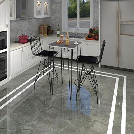 Knsz masa sandalye takımı hem105zengin grisyh 060*060 2 sandalye syhsyh
