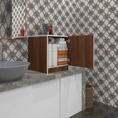 Kenzlife kapaklı mutfak dolabı melek29 cvz 039x029x29 banyo ofis komodin (m)