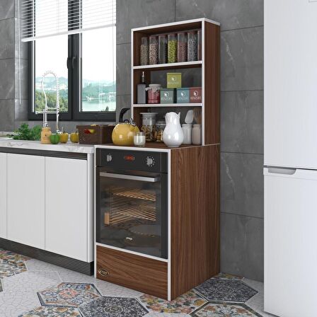 Kenzlife ankastre fırın dolabı esmacan cvz 165*60*56 mutfak eko düz