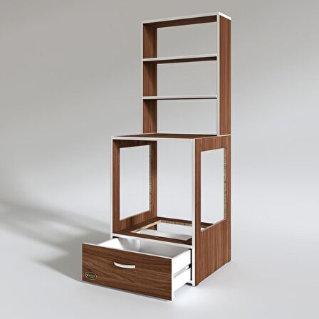 Kenzlife ankastre fırın dolabı gönül cvz 165*60*56 mutfak çekmeceli