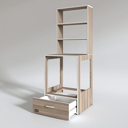 Kenzlife ankastre fırın dolabı gönül crd 165*60*56 mutfak çekmeceli