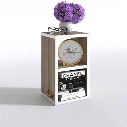 Kenzlife komodin lothario crd komidin 42*20*19 duvara monte askı aparatlı (mng)