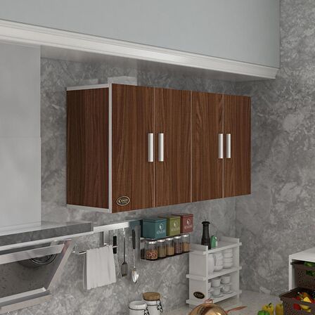 Kenzlife hazır mutfak merta cvz 060*120*22 mutfak banyo dolabı kapaklı raflı