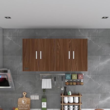 Kenzlife hazır mutfak merta cvz 060*120*22 mutfak banyo dolabı kapaklı raflı
