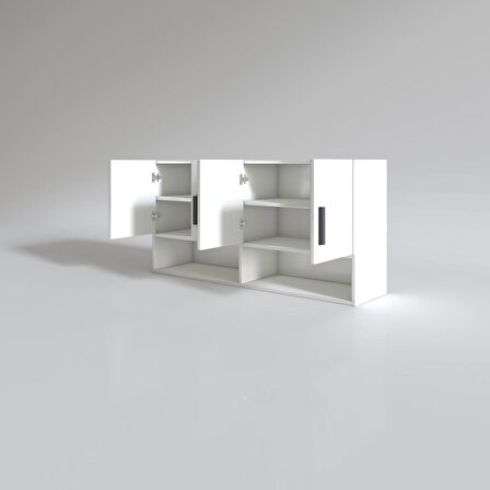 Kenzlife hazır mutfak vesper byz 060*120*22 mutfak banyo dolabı kapaklı raflı