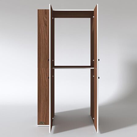 Kenzlife çamaşır-kurutma makinesi dolabı kapaklı fedyenka sol cvz 180*090*60 banyo arkalıksız