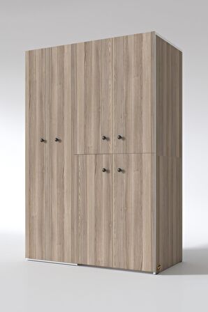 Kenzlife çamaşır-kurutma makinesi dolabı kapaklı yaromira sol crd 180*120*60 banyo arkalıksız