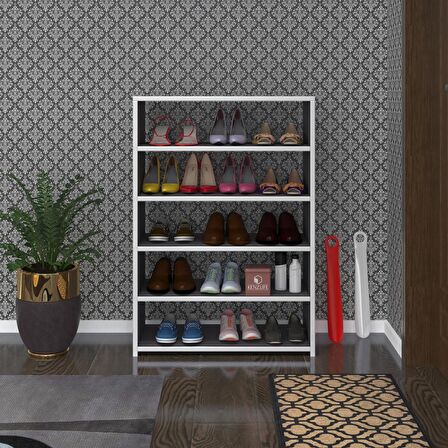 Kenzlife ayakkabılık goya gri 100*70*30 arkalıksız ayakkabı ofis dolabı
