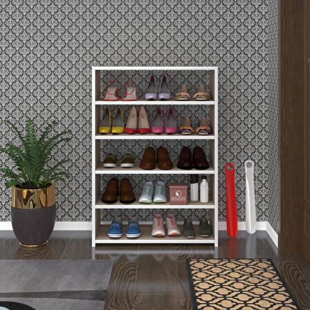 Kenzlife ayakkabılık goya crd 100*70*30 arkalıksız ayakkabı ofis dolabı