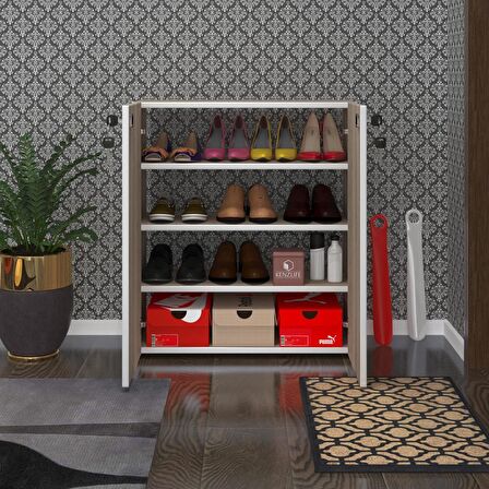 Kenzlife ayakkabılık ayakkabı dolabı kilitli gutan crd 080*70*32 kapaklı ofis dolabı