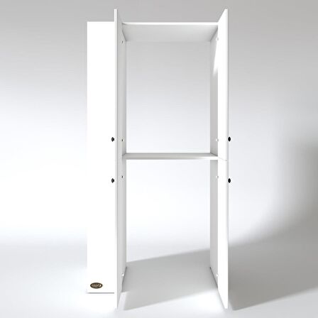 Kenzlife çamaşır-kurutma makinesi dolabı kapaklı fedyenkamdf sol byz 180*090*60 % 100 mdf full mdf banyo arkalıksız