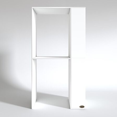 Kenzlife çamaşır-kurutma makinesi dolabı demyanmdf byz 180*090*60 % 100 mdf full mdf banyo kapaksız arkalıksız