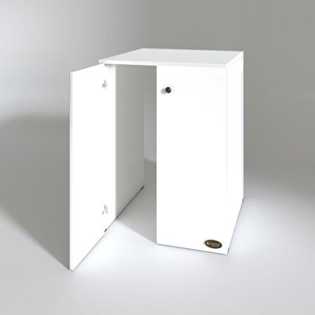 Kenzlife çamaşır makinesi dolabı kapaklı tatyanamdf byz 90*70*60 % 100 mdf full mdf banyo ofis kapaklı arkalıksız