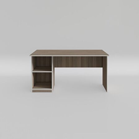Kenzlife ofis masası miyamoto crd sol 75*120*60 raflı dolap bilgisayar çalışma masası
