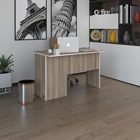 Kenzlife ofis masası miyamoto crd sağ 75*110*60 kilitli kapaklı dolap bilgisayar çalışma masası