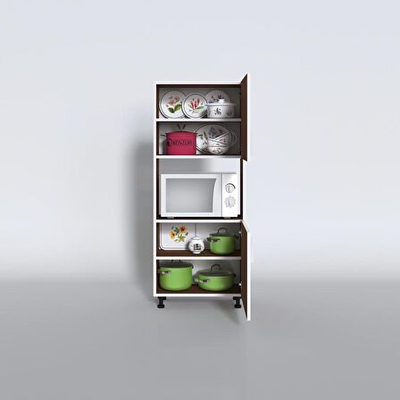 Kenzlife mini fırın dolabı gökhun cvz 148*60*30 ayaklı mikroalga midi fırın mutfak