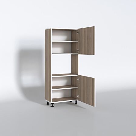 Kenzlife mini fırın dolabı gökhun crd 148*60*30 ayaklı mikroalga midi fırın mutfak