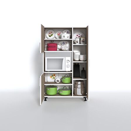 Kenzlife mini fırın dolabı alpkuntsol crd 148*90*30 ayaklı mikroalga midi fırın mutfak