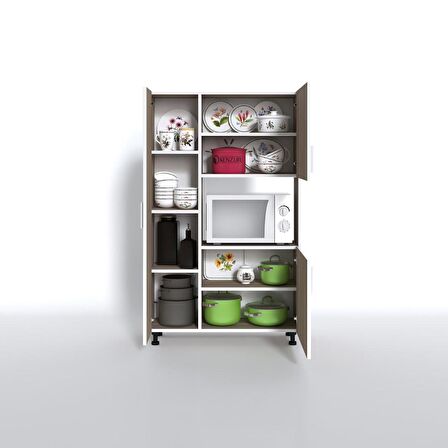 Kenzlife mini fırın dolabı alpkuntsağ crd 148*90*30 ayaklı mikroalga midi fırın mutfak