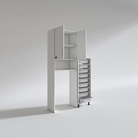 Kenzlife çamaşır makinesi dolabı sinemsepet byz 09 lu banyo arkalıksız kurutma bulaşık