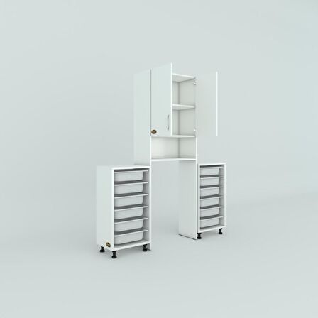 Kenzlife çamaşır makinesi dolabı sinemsepetduble byz 06 lı banyo arkalıksız kurutma bulaşık