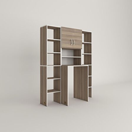 Kenzlife çamaşır makinesi dolabı hayzummaksduble crd 180*126*55 banyo kiler çift kapaklı arkalıklı