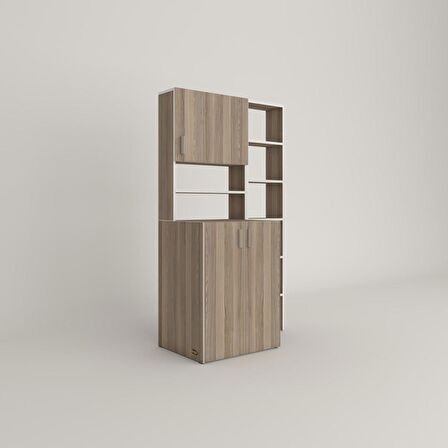 Kenzlife çamaşır makinesi dolabı kasparovmaks crd 180*096*55-20 banyo kapaklı arkalıksız