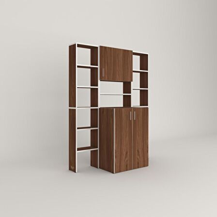 Kenzlife çamaşır makinesi dolabı kasparovmaksduble cvz 180*126*55-20 banyo kapaklı arkalıksız