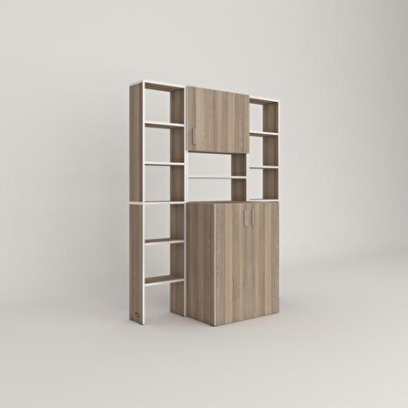 Kenzlife çamaşır makinesi dolabı kasparovmaksduble crd 180*126*55-20 banyo kapaklı arkalıksız