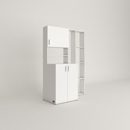 Kenzlife çamaşır makinesi dolabı kasparovsüpürgemdf byz 180*126*55-20 % 100 mdf full mdf banyo kapaklı arkalıksız