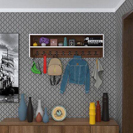 Kenzlife elbise askılığı askılık zeytuni cvz 35*120*20 siyah 10 adet askı portmanto raflı