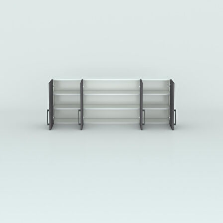 Kenzlife hazır mutfak dolabı soğan90 gri mod2 90*160*32 mebran kapak suntalam gövde