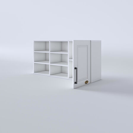 Kenzlife hazır mutfak dolabı nane60 byz mod1 60*120*32 mebran kapak suntalam gövde