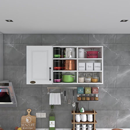 Kenzlife hazır mutfak dolabı pancar90 byz mod1 90*120*32 mebran kapak suntalam gövde