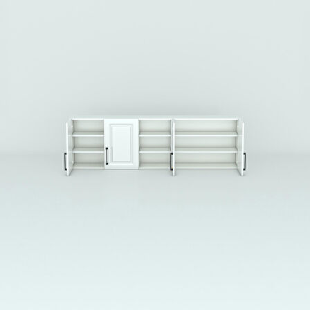 Kenzlife hazır mutfak dolabı fasulye90 byz mod1 90*200*32 mebran kapak suntalam gövde