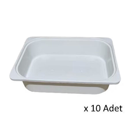 Çamaşır mutfak sepeti byz 10*040*30 plastik sepet 10 adet 