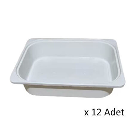 Kenzlife çamaşır mutfak sepeti byz 10*040*30 plastik sepet 12 adet 