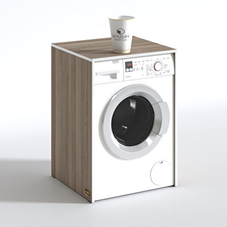 Kenzlife çamaşır&kurutma makinesi dolabı büyük boy afanasi crd 100*80*70 banyo kapaksız arkalıksız