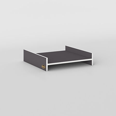 Kenzlife çamaşır&kurutma makinesi dolabı hedeon gri 015*80*70 banyo aparatı arkalıksız büyük boy xlarge